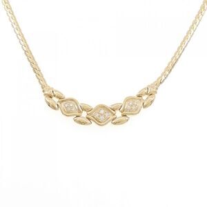 Tasaki Au750 Diamond Necklace